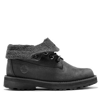 Timberland Gyerek Courma Roll-Top Bakancs Fekete